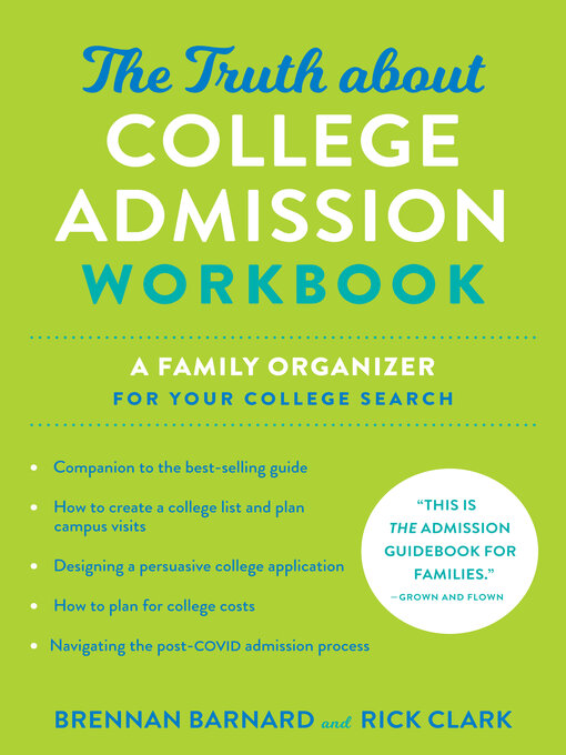 Title details for The Truth about College Admission Workbook by Brennan Barnard - Available